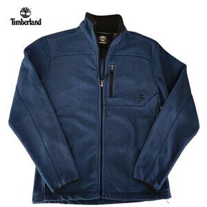 TIMBERLAND fleece jacket sweater blue for men small full zip